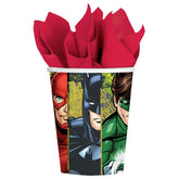 Justice League Cups, 9 oz., Party Favor
